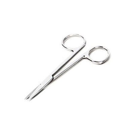 AMERICAN DIAGNOSTIC CORP ADC® Iris Scissors, Straight, 4-1/2"L, Stainless Steel 3424